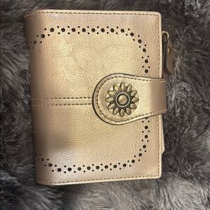 Elegant Gold Women's Wallet